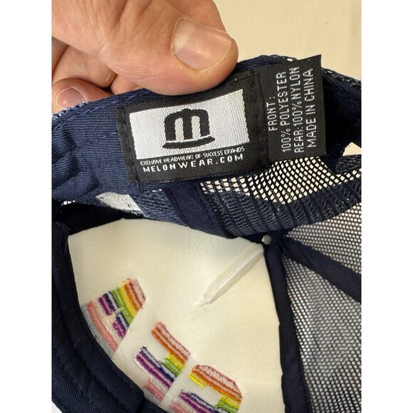 Seattle Mariners Pride Day Trucker Hat Cap 6/1/24 Adjustable SGA - Picture 6 of 6